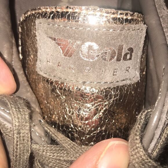 Gola Harrier Taupe with rose gold, mismatched size - Picture 5 of 6